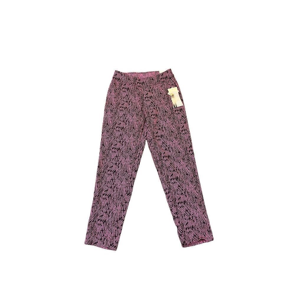 NWT Slim-sation by Multiples Reversible Pull-on Ankle Pants 6